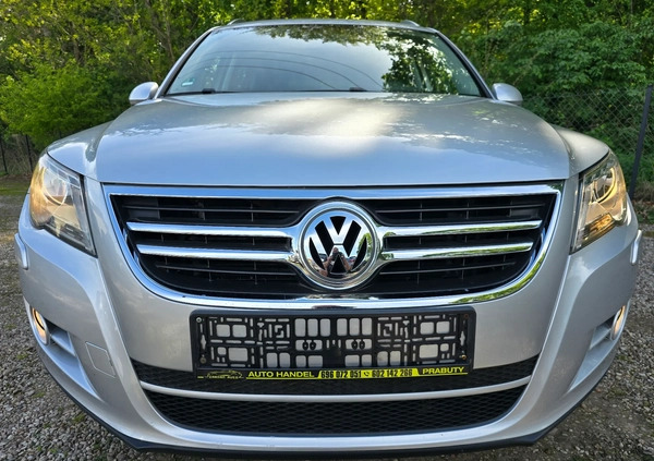 Volkswagen Tiguan cena 33999 przebieg: 242435, rok produkcji 2008 z Pyskowice małe 407